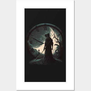 Ethereal Grim Reaper Posters and Art